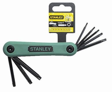 STANLEY 4-69-263 Sada klíčů 8dílná torx TX9-TX40  (0150695)