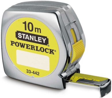 STANLEY 0-33-442 Metr svinovací 10m plast Powerlock blister  (0430000)