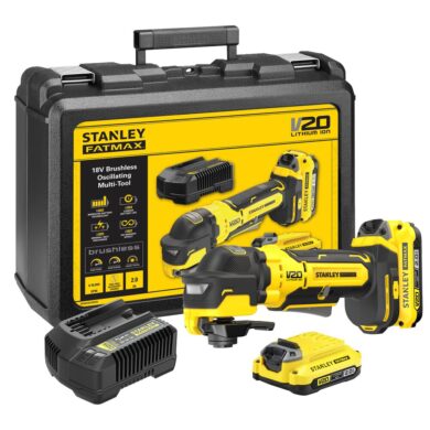 STANLEY SFMCE510D2K-QW Aku multifunkční bruska 20V 2x2,0 Ah SFM  (1800510)