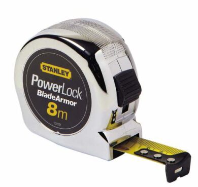 STANLEY 0-33-527 Metr svinovací 8m PowerLock BladeArmor blister  (7852448)