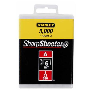 STANLEY 1-TRA204-5T Spony LD balení 5000ks 6mm typ-A  (7852946)