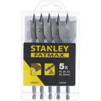 STANLEY STA52275-XJ Sada vrtáků kopinatých do dřeva 5dílná  (7901241)