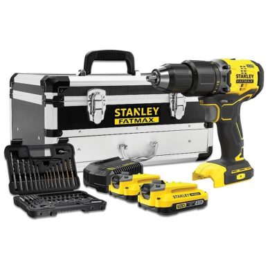 STANLEY SFMCD715D2F-QW Aku vrtačka příklepová 20V 2x2,0Ah SFM  (7919274)