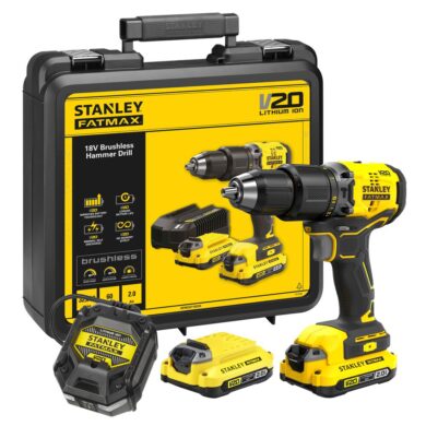 STANLEY SFMCD715D2K-QW Aku vrtačka příklepová 20V 2x2,0Ah SFM  (7919276)