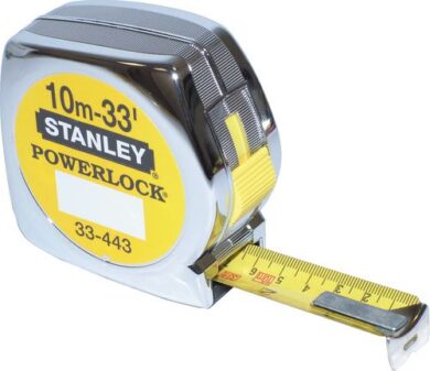 STANLEY 0-33-443 Metr svinovací 10m/33ft (mm+inch) PowerLock BladeArmor  (7993046)