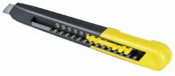 STANLEY 0-10-151 Nůž ulamovací plastový 160x18mm - Plastov n pro odlamovac epele 18 mm, Stanley