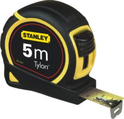 STANLEY 1-30-697 Metr svinovací 5m Bimateriální Tylon - Svinovac metr 5m x 19mm Bimateriln STANLEY