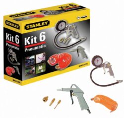 STANLEY 9045717STN Sada příslušenství ke kompresoru KIT BOX 6ks - Sada psluenstv ke kompresoru KIT BOX 6ks