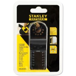 STANLEY STA26105 Pilový list HCS 32x40mm 18TPI pro MT300/FME650/SFMCE500 - Ponorn pilov list pro pesn a detailn ezn. Pro oddlovn, ponorn ezy a seezvn vrstev deva a mkkch plast. Ideln k opracovn dve, ochrannch lit, okennch ms.